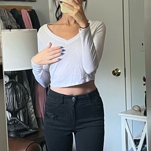 BOZZOLO White Long Sleeve (M)